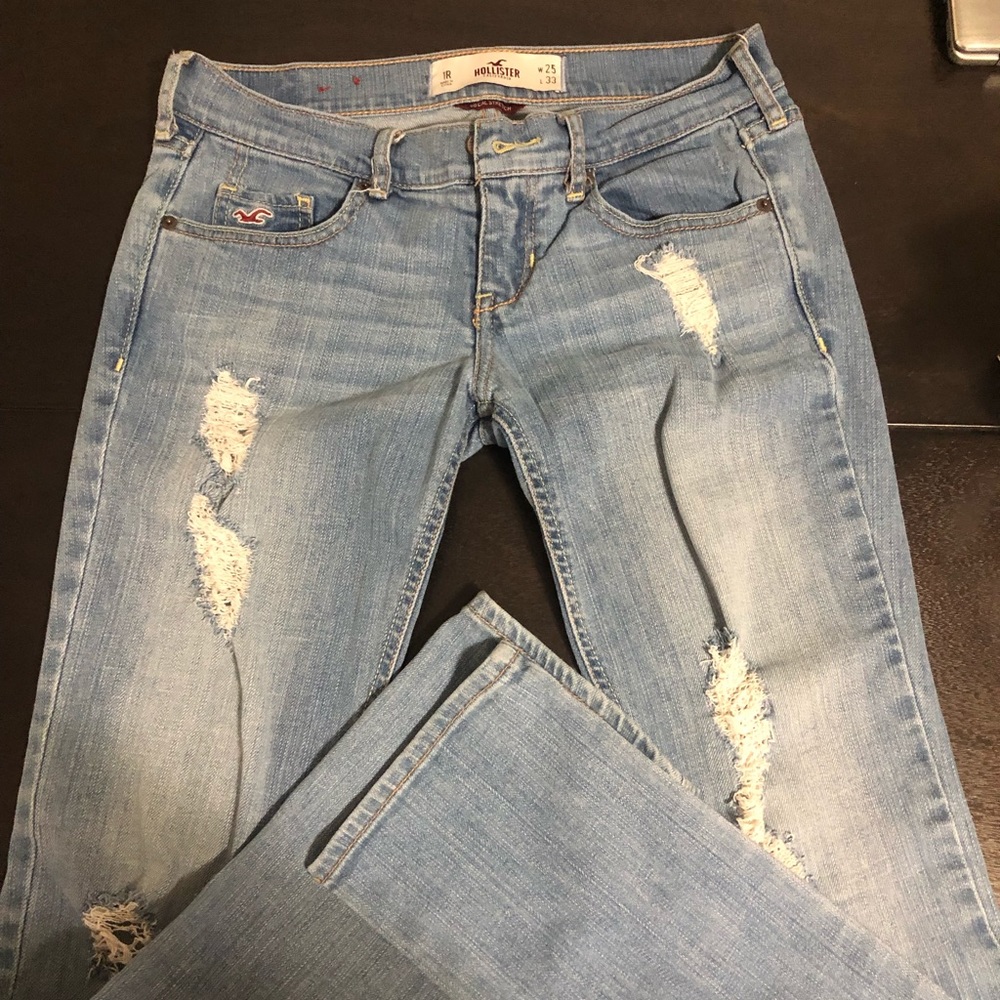 Hollister straight leg jeans